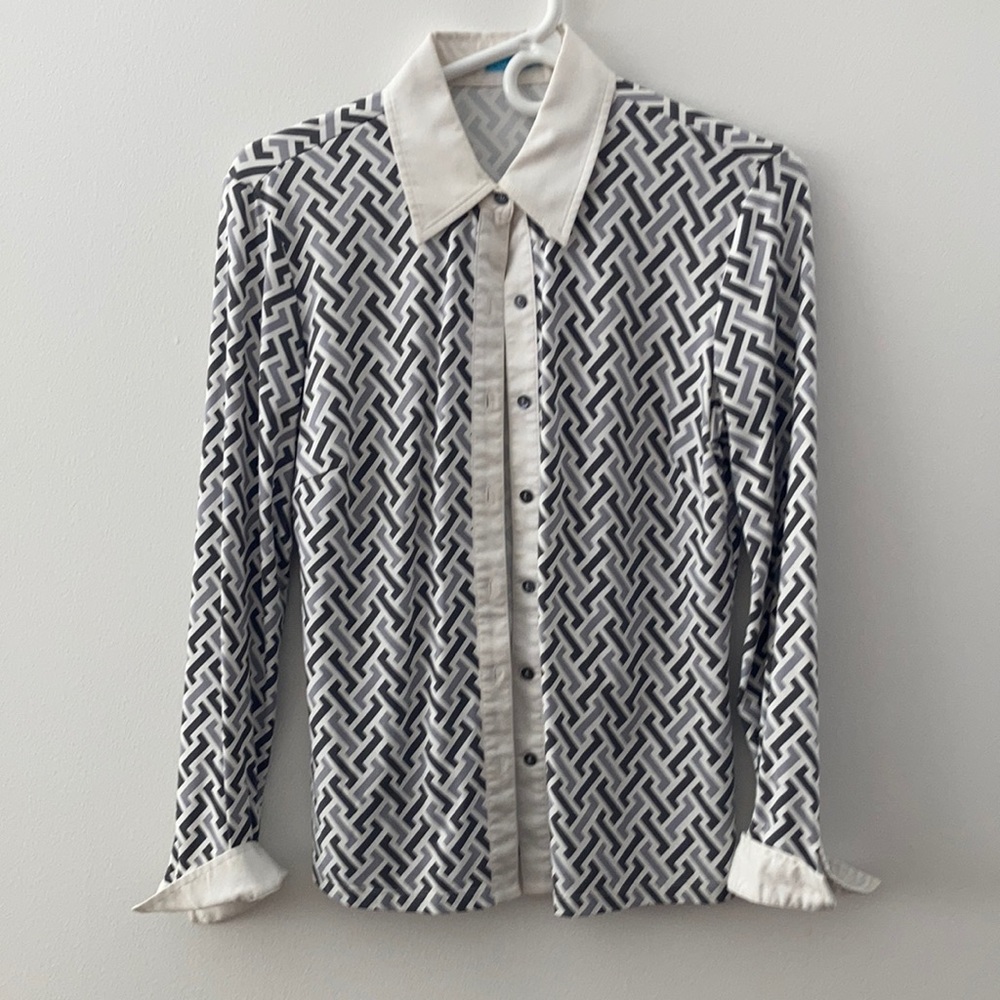 JMclaughlin print button down